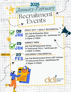 Recruitment Events Flyer